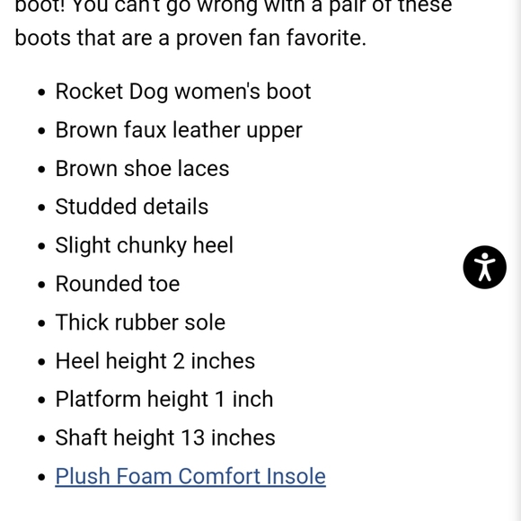 Rocket dog lace up knee high  boots - Picture 8 of 8